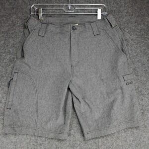 Game Guard Shorts Men Small Gray Cargo‎ Outdoors 3001 Hiking Fishing UPF 30+